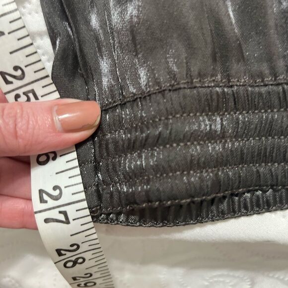 By anthropologie cargo shimmer shine jogger  charcoal Gray small - Picture 13 of 14